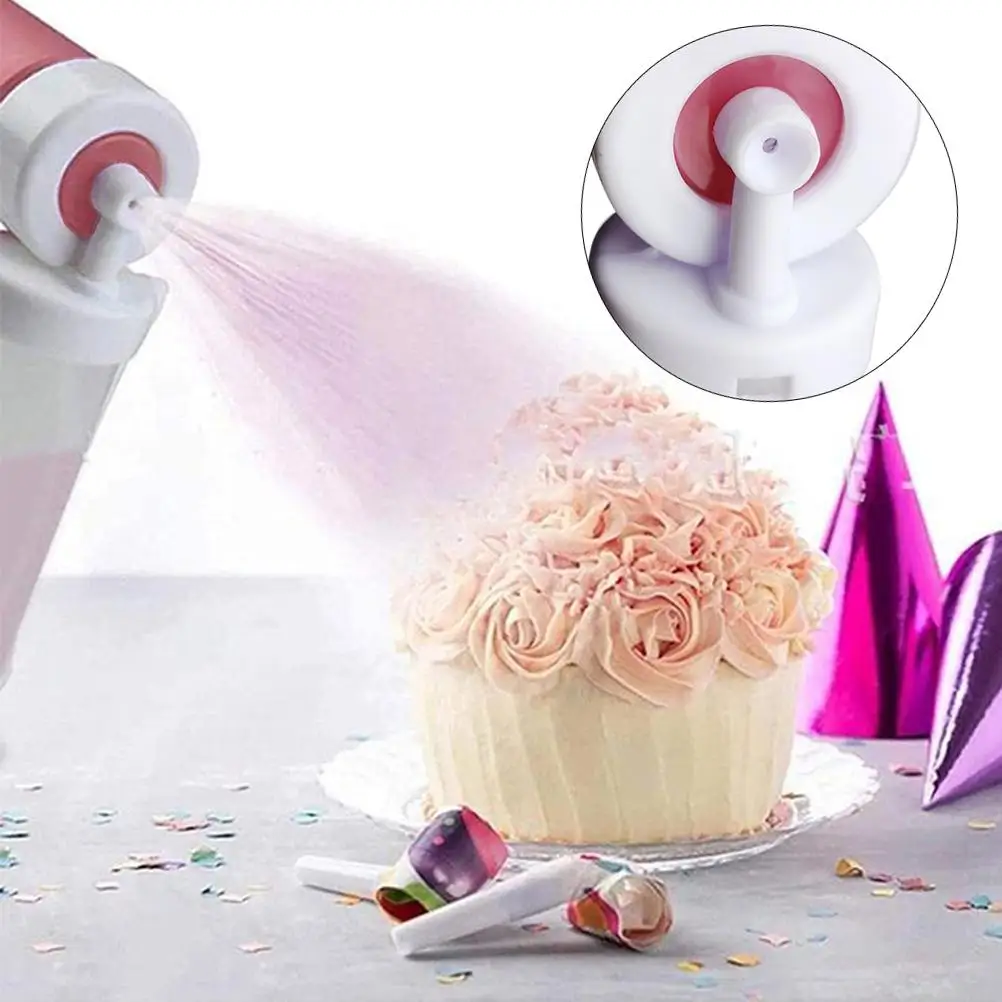 Manual Airbrush For Cake Decorating Coloring Baking Decoration Tools Pastry Dusting Spray Tube Color Duster | Дом и сад
