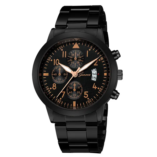 Relojes Hombre часы мужские модные спортивные кварцевые мужские часы, наручные часы Топ бренд класса люкс деловые водонепроницаемые часы Relogio Masculino - Цвет: black