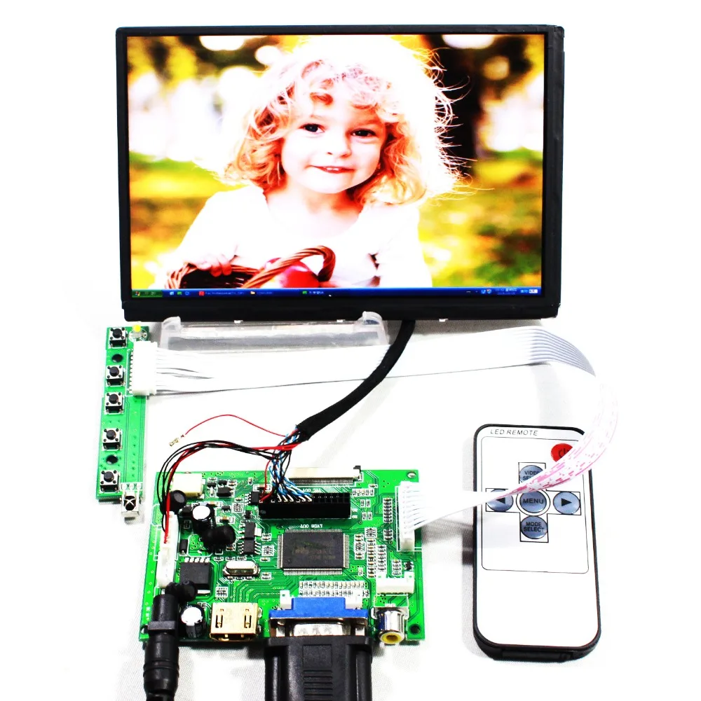 (HDMI + VGA 2AV) плата контроллера N070ICG LD1 LD3 LD4 7 дюймов TFT 1280*800 IPS ЖК-дисплей | Компьютеры и