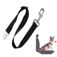 pet supplies car dog seat belt retractable dog leash pets car harness with clip for small medium dogs car travel accessories