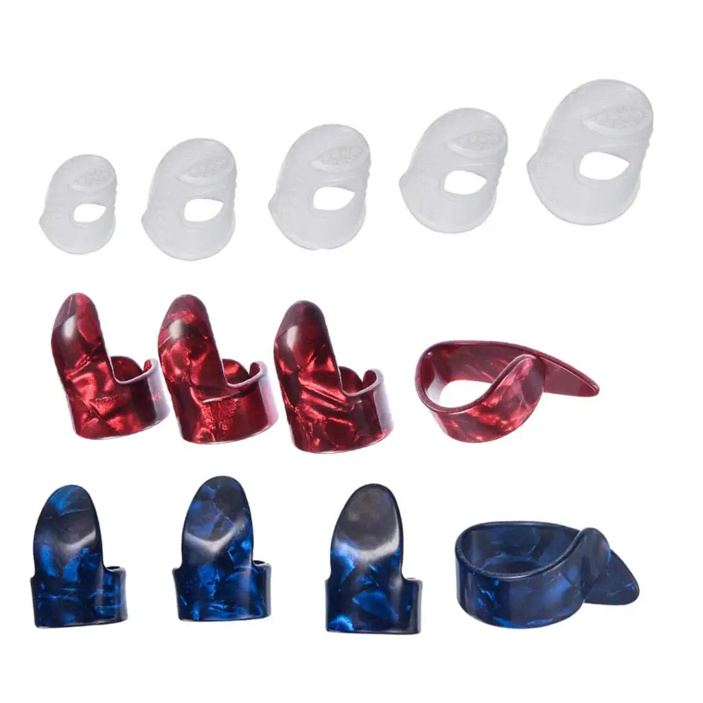 

Guitar Picks Finger Thumb Plectrum Guitar Bass Banjo Bass Finger Guards Finger Picks Thumb Pick Set Guitar Banjo Ukulele