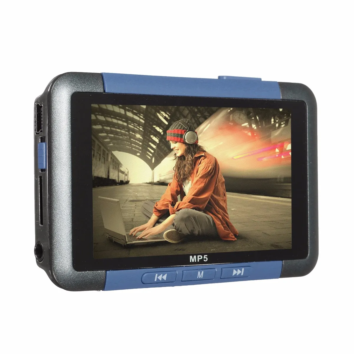 

MP5 Player LCD Screen High Quality 8GB 3 Inch Slim MP5 Video Music Media Player Suppor TF Card FM Radio Recorder Games For MP5