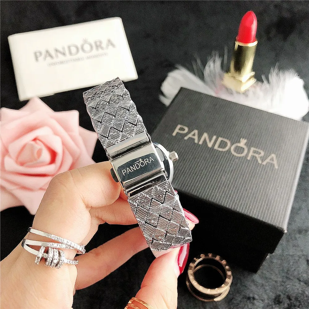 

AAA luxury brand womens watch gold Pandora watch quartz ladies wristwatches designer fashion diamond case reloj de mujer