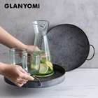 Европейский ретро круглая железная тарелка с ручкой металлический винтажный поднос для хлеба украшение дома сад ресторан стол Фотография