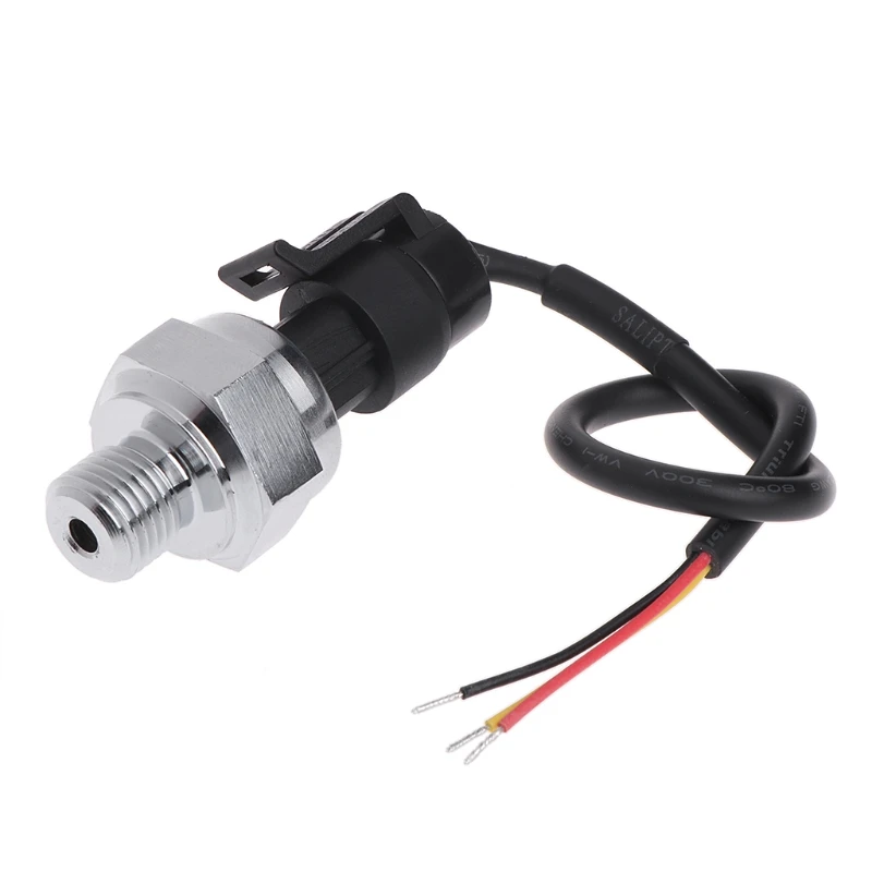 

2022 New 5V G1/4 1.2 MPa 150PSI Pressure Transmitter Water Gas Oil Fuel Pressure Sensor