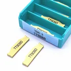 Токарный инструмент TDC2, твердосплавная вставка TDC3, TDC4, TT9080, TT9030, 2 мм, 3 мм, 4 мм, для обработки стали с ЧПУ, TDC 234 TT