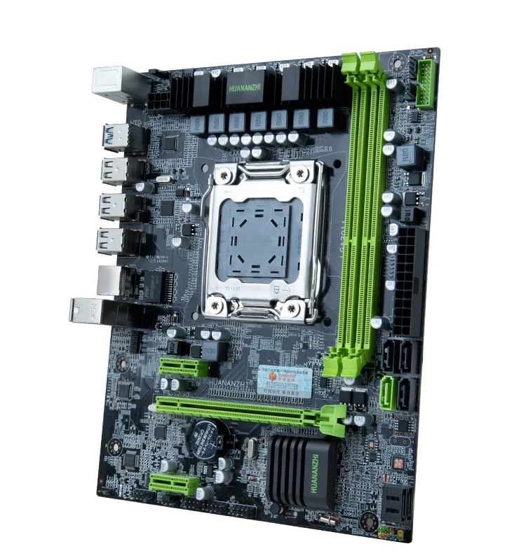 Распродажа материнских плат от известного бренда huanan Zhi X79 LGA2011 материнская плата с процессором Intel xeon E5 2620 V2 ram 8G DDR3 1600 REG ECC