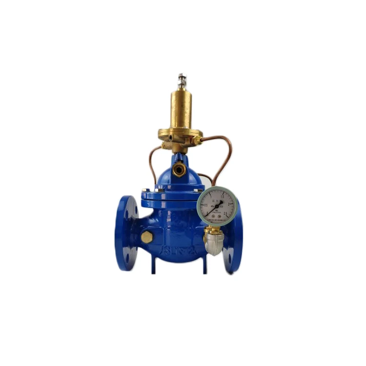 

100X PN16 WCB pressure relief releasing valve hydraulic control valve