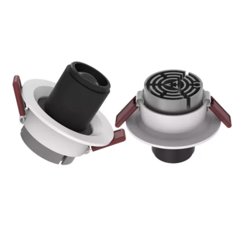 

Holofotes convexos com led cob para espelho, holofote de foco fixo, 5w, 7w, 10w, 12w, iluminação regulável, 110v, 220v