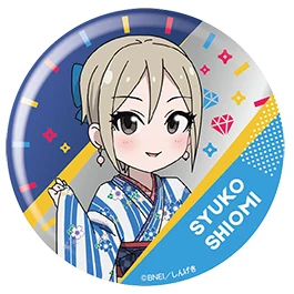 IDOLM@ STER аниме Idolmaster Золушка девушки игровой значок театральный персонаж крутой металлический значок брошь булавки - Окраска металла: 13 Syuko Shiomi