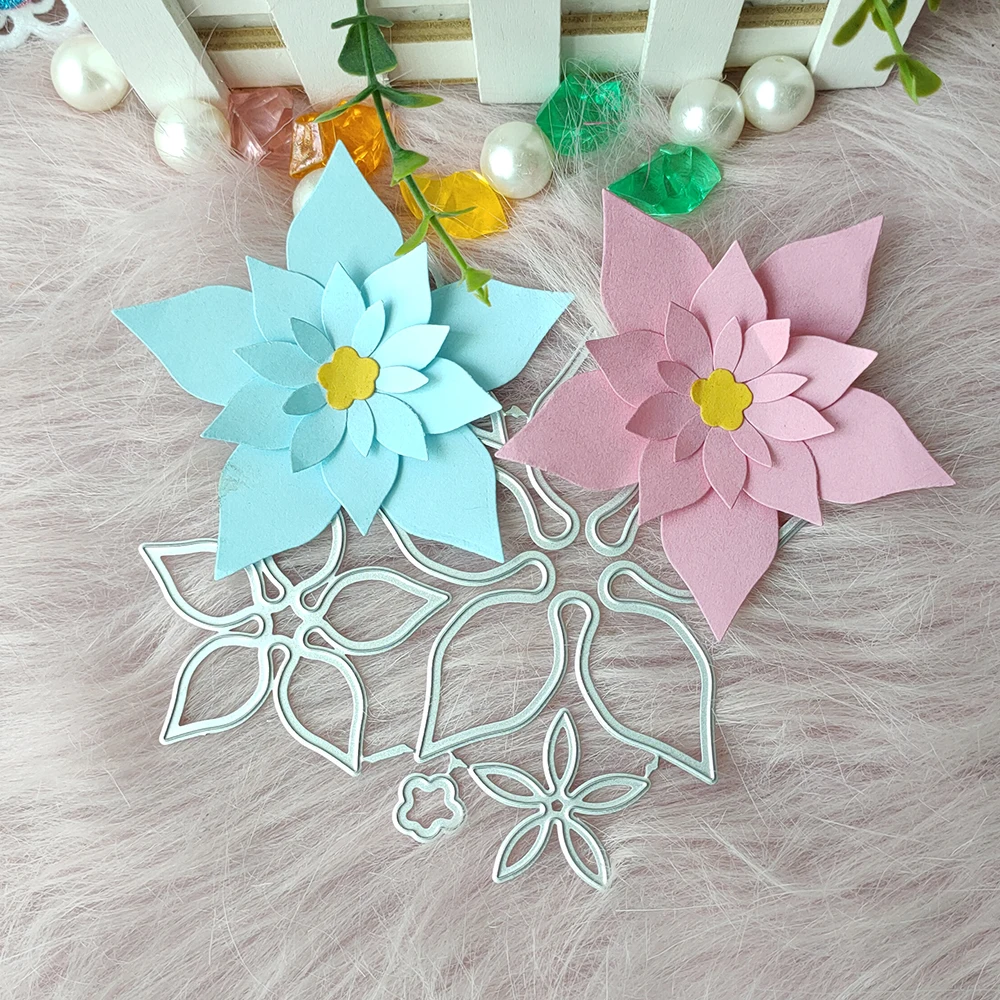 

Новинка, металлическая Форма для высечки цветов, рельефное украшение для фотоальбома «сделай сам»