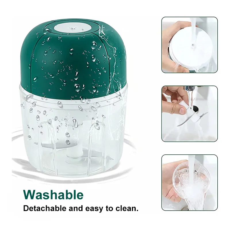 Беспроводной Электрический чесночный бытовой портативный аппарат миниатюрная