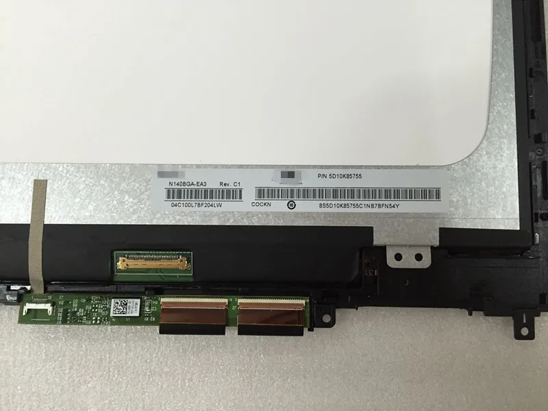 

14" FHD LCD LED Display For Lenovo YOGA 510-14ISK 80S7 FLEX 4-14 1470 1480 LCD Touch Screen Digitizer Assembly with Bezel