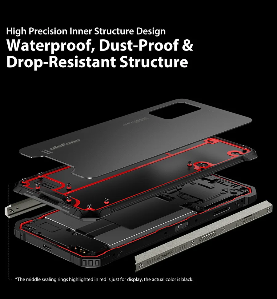 Ulefone Power 7 6,3 ''IP68 прочный Helio P90 Octa Core 8 ГБ+ 128 ГБ Android 9,0 48MP 4G глобальная версия 5 V/3A NFC мобильного телефона