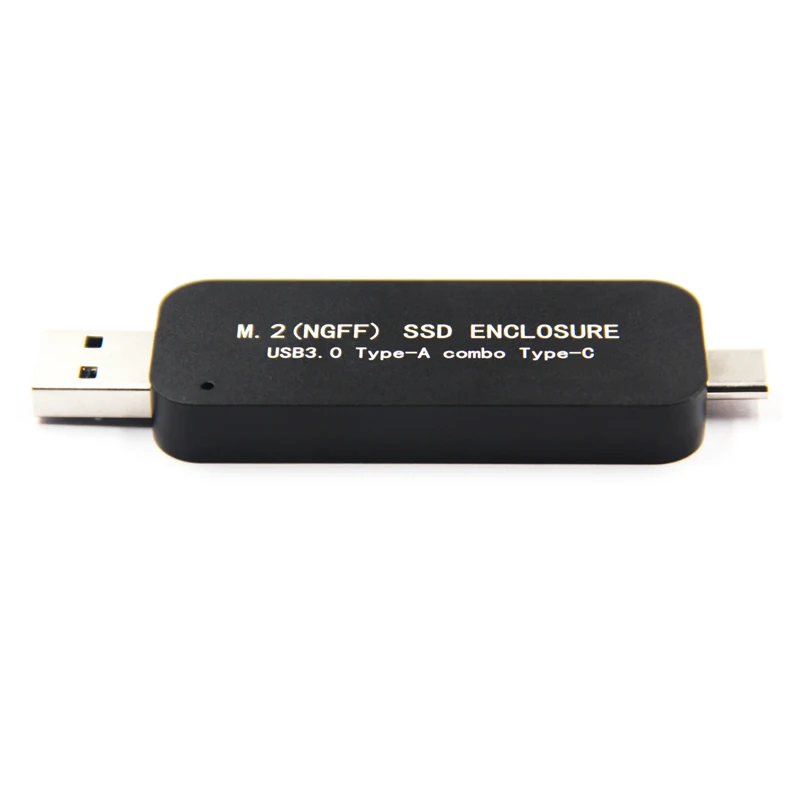 QINDIAN М.2 SSD/Жесткий диск/HDD Корпус USB 3.0 Type C Внешний кейс для жесткого диска для SSD 2230 2240.