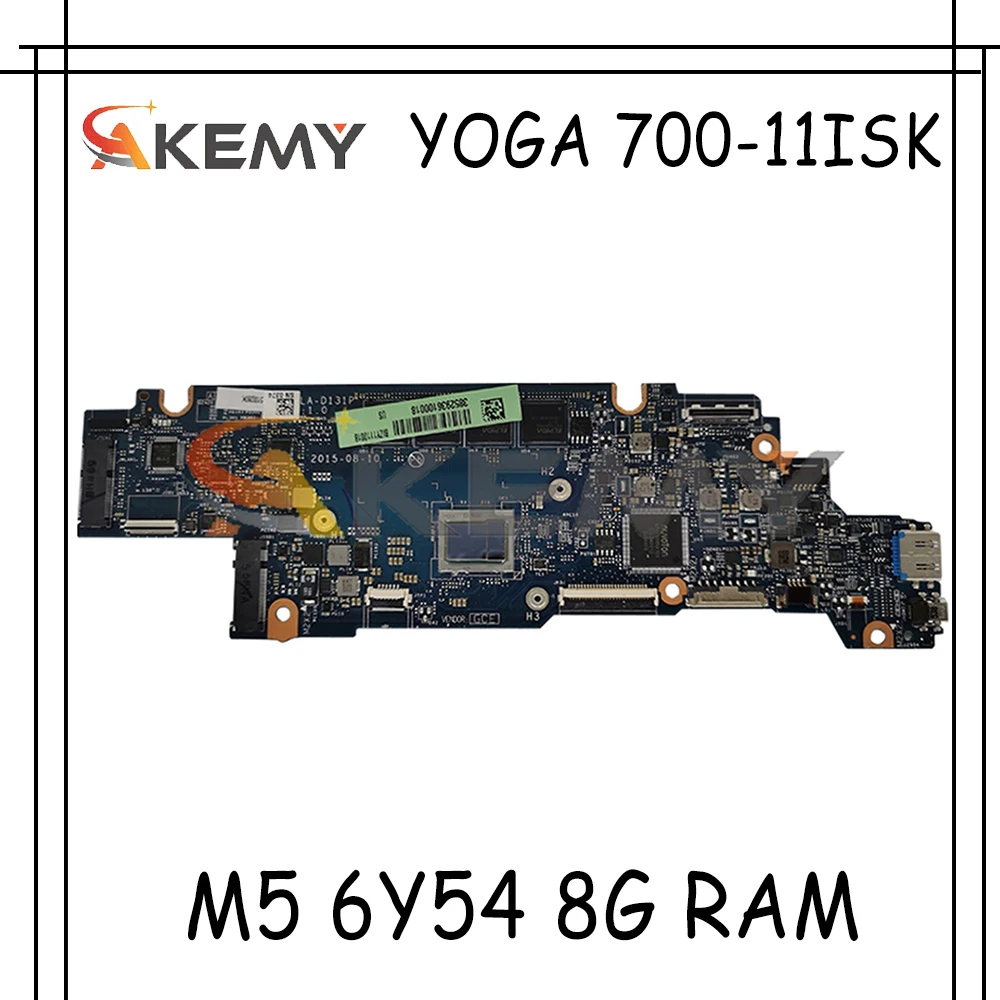 

Abdo BIZY1 LA-D131P прозрачная защита для экрана для Lenovo YOGA 700-11ISK Йога 700-11 ноутбук материнская плата Процессор M5 6Y54 8G ОЗУ плата