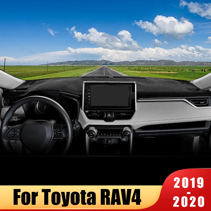 Для Toyota RAV4 2019 2020 приборной панели автомобиля Избегайте светильник Pad инструмент