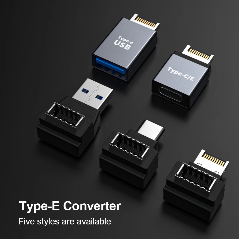 Материнская плата типа E к Type C/USB адаптеру настольный компьютер ПК коннектор