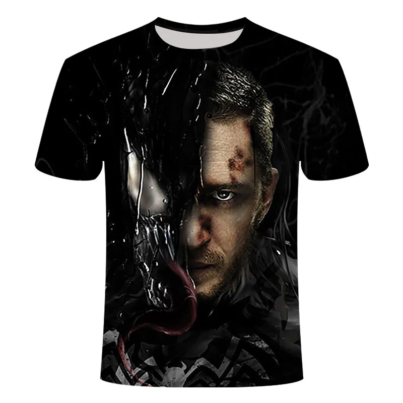 TX157 New Men/women T Shirts Venom Compression Shirt 3D Printed Summer Short Sleeve avenger sweatshirt gym hiphop large size 6XL - Цвет: TX157