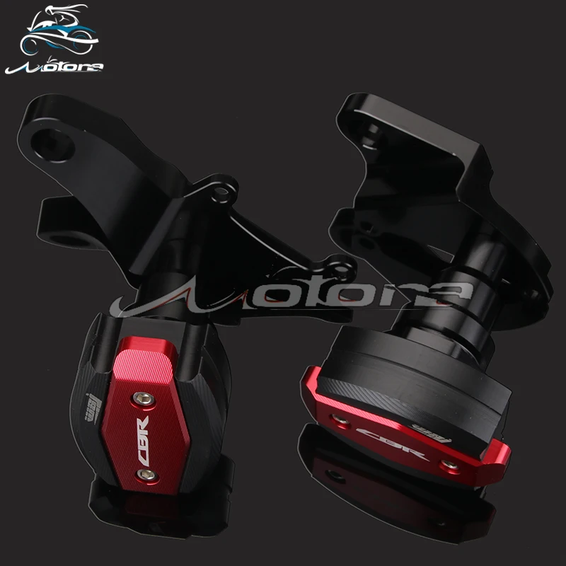 Motorcycle CNC Crash Pad Frame Slider Protection Guard For CBR500 R CBR500R CBR 500R 2013 2014 2015 13 14 15 | Автомобили и