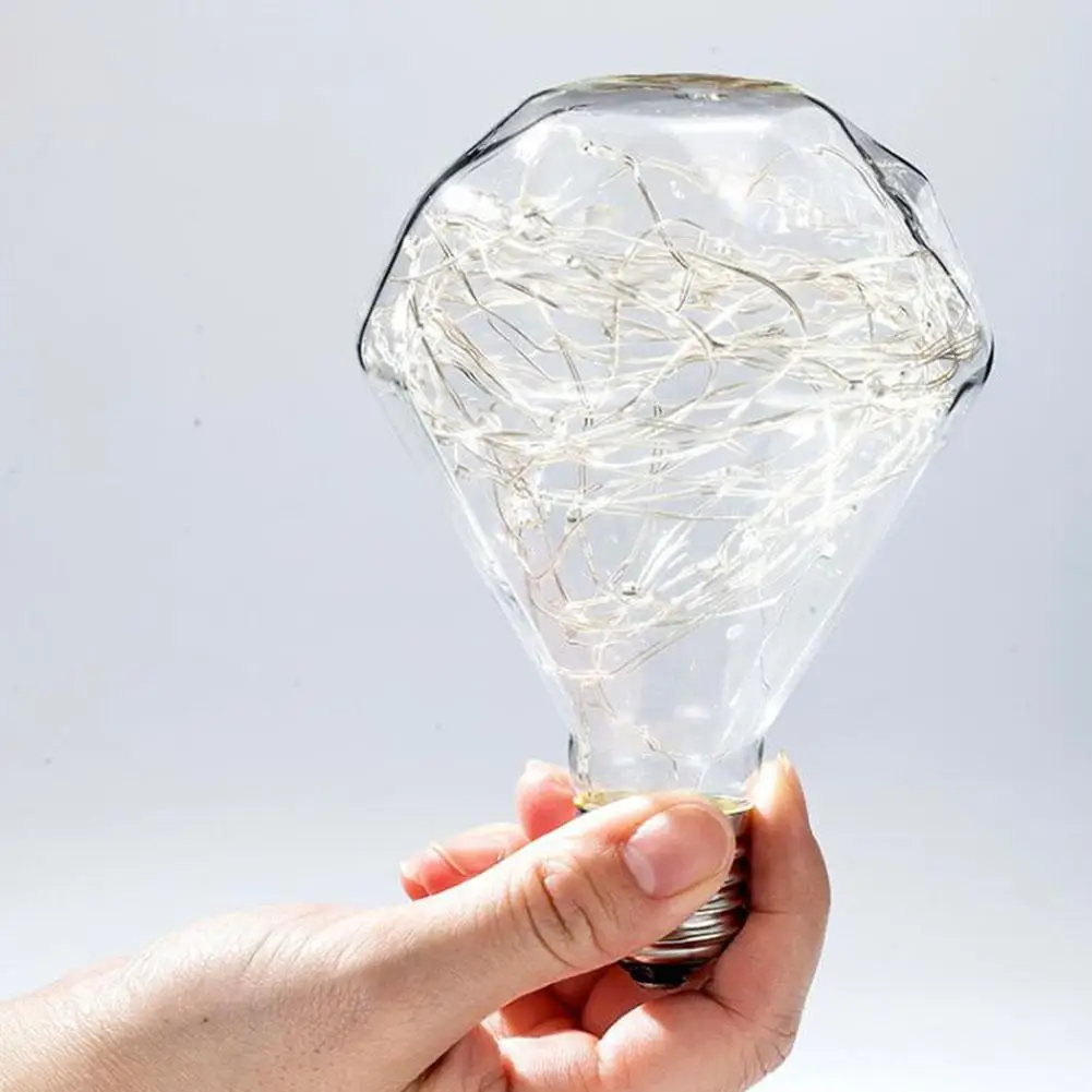 Креативный светодиодный светильник с медной лампой винтажный декоративный