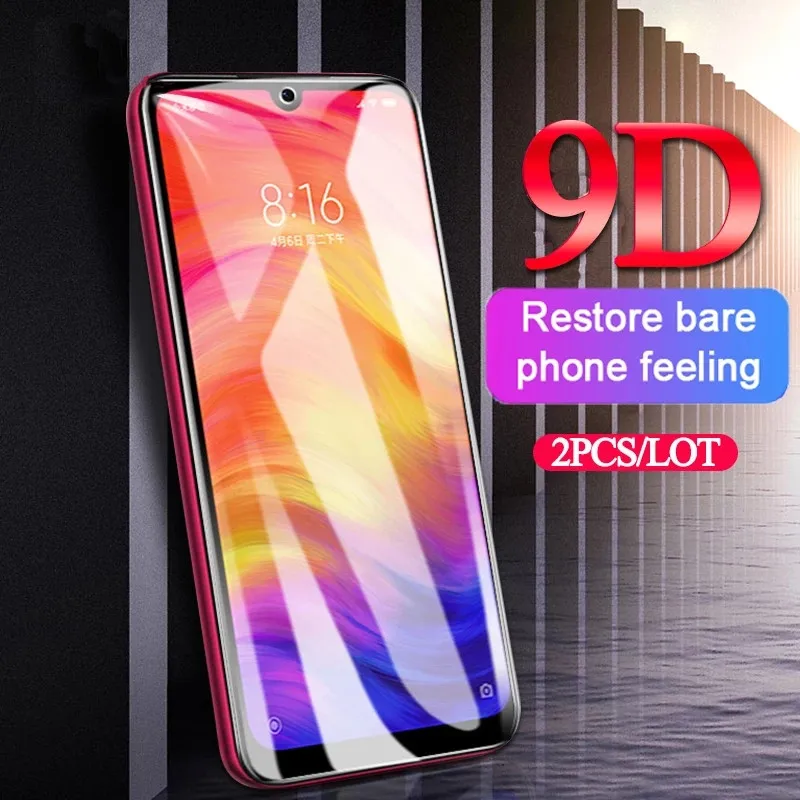 2Pcs 9D Glass for Xiaomi Redmi 9A Protective Glass on for Xiomi Redmi 9A 9 A Redmi9A 6.53