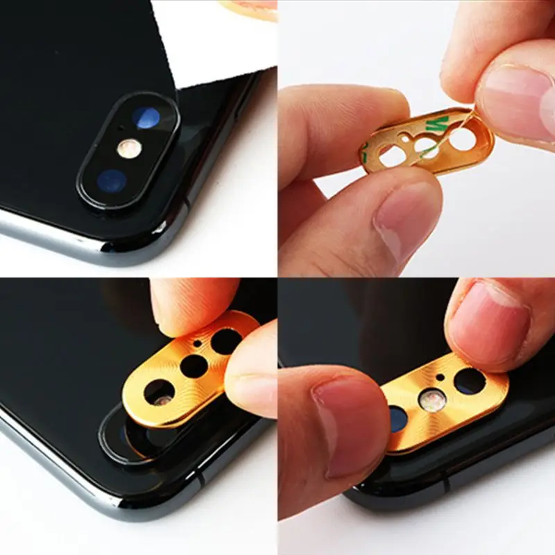 Металлическая задняя камера протектор защитный чехол для объектива кольцо