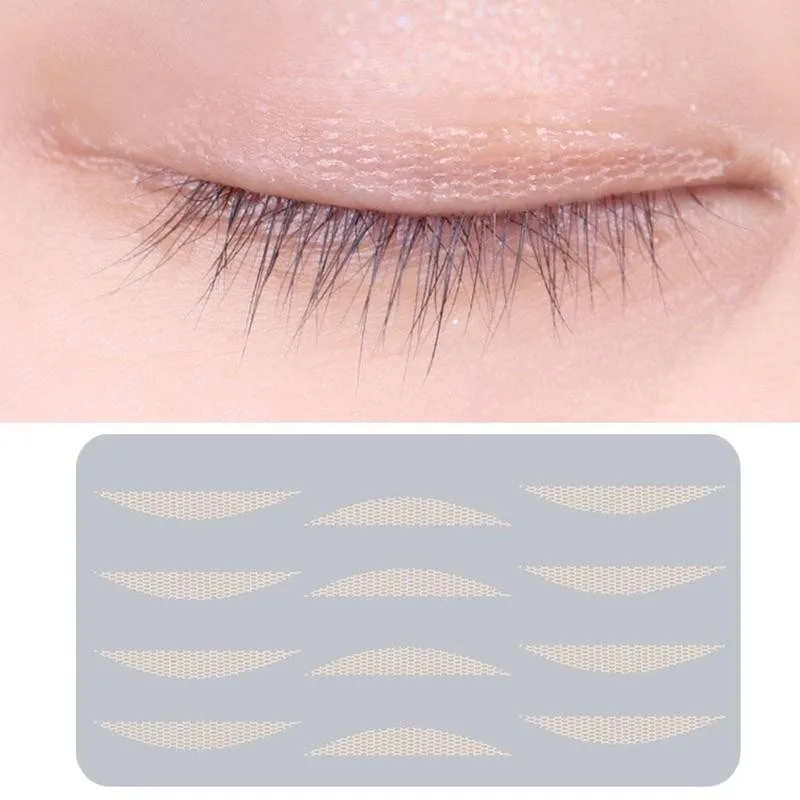 

Invisible Eyelid Sticker Set Invisible Self-adhesive Lace Eyelid Stickers Waterproof Fiber Stickers Cosmetics Makeup Tools
