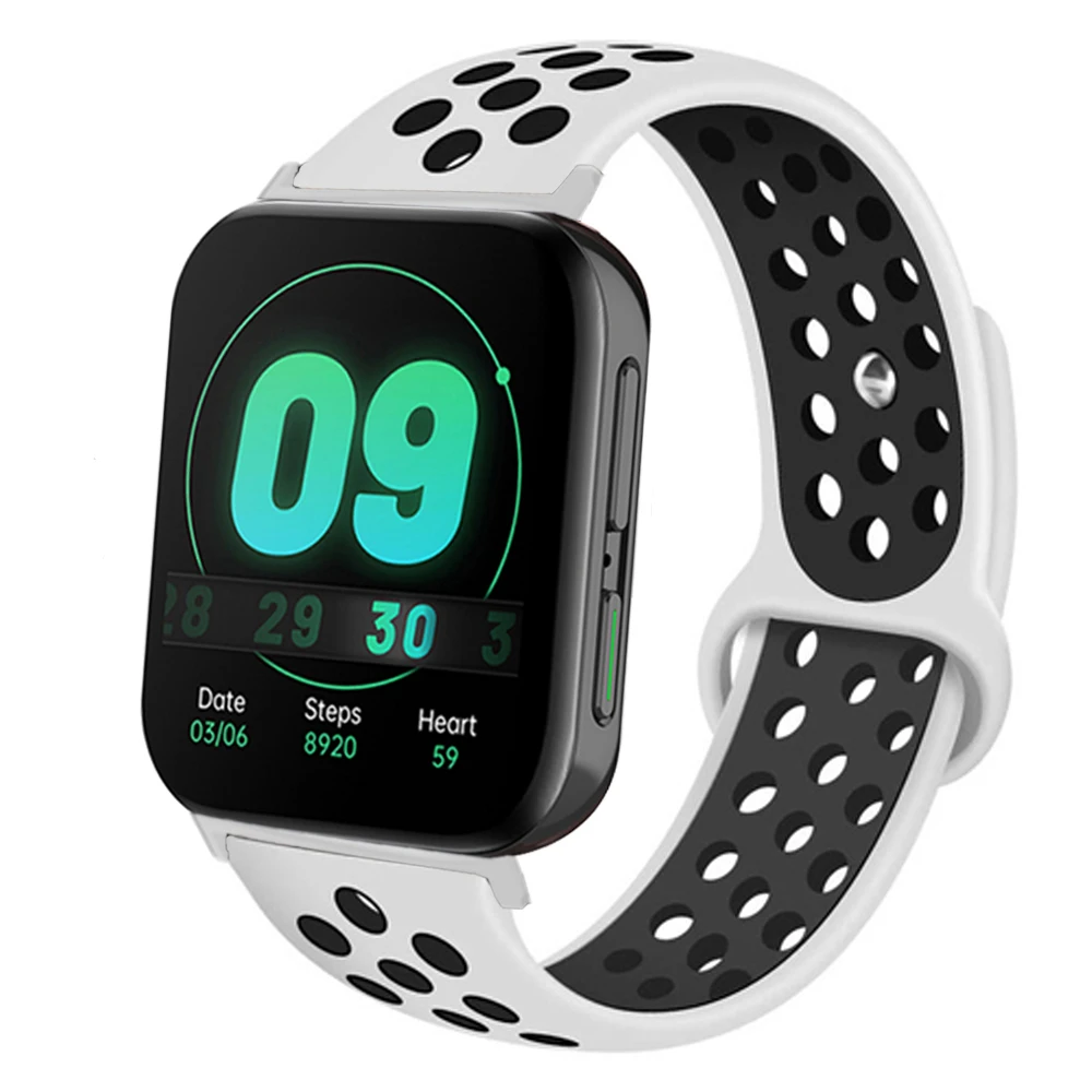 

Silicone Strap for OPPO Watch 2 42mm 46mm Sport Smart WatchBand for OPPO Watch 41mm 46mm Replacement Bracelet correa Accessories