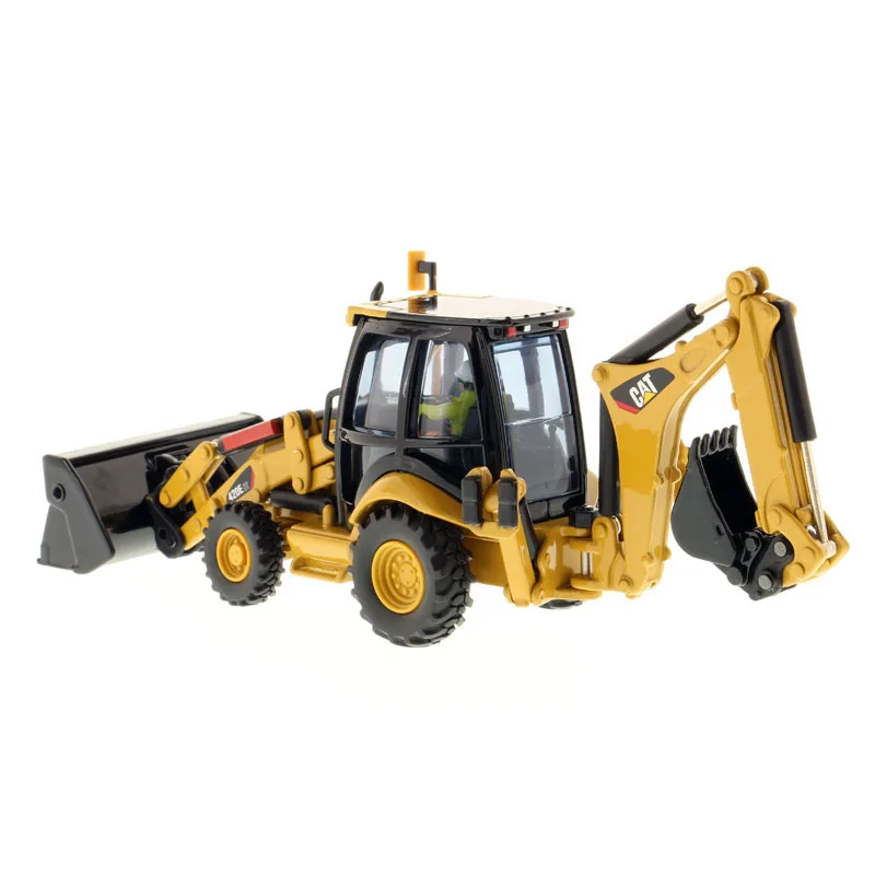 Поворотный экскаватор-погрузчик CAT420E DM-85143 1:50 с игрушечным рабочим инструментом -