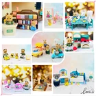 Новинка 112, миниатюрный кукольный домик, набор игрушек, семейный лес, дети, девочки, ролевые игры, мебель, игрушки, подарок на Рождество, день рождения
