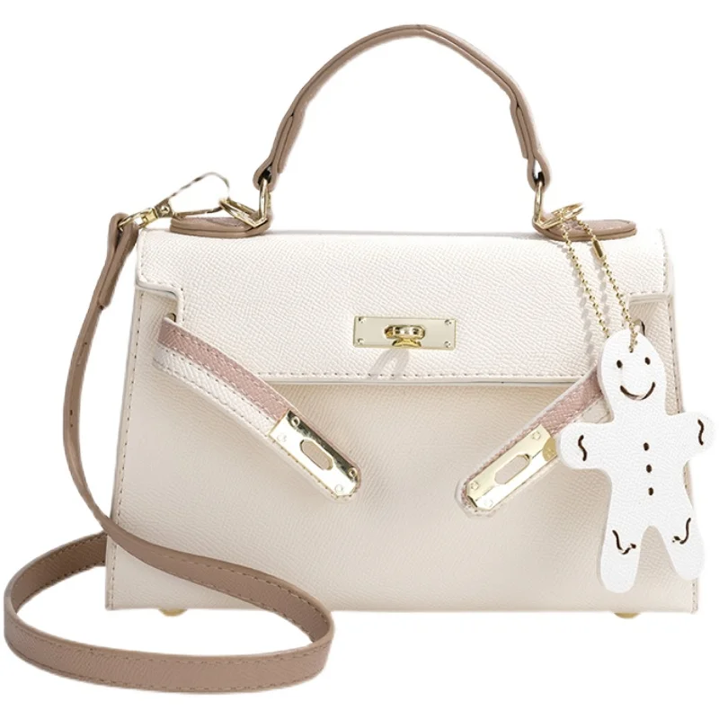 

New Handle Bag Women Retro Handbag PU Leather Shoulder Totes Underarm Vintage Top Handle Bag Female Subaxillary Bags Clutch