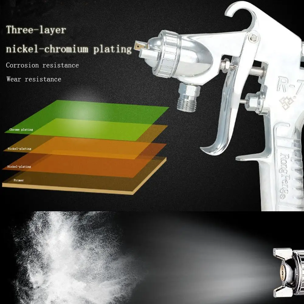 Пистолет-распылитель STARY 77P для подачи воздуха серебристая насадка размером 2 5 мм