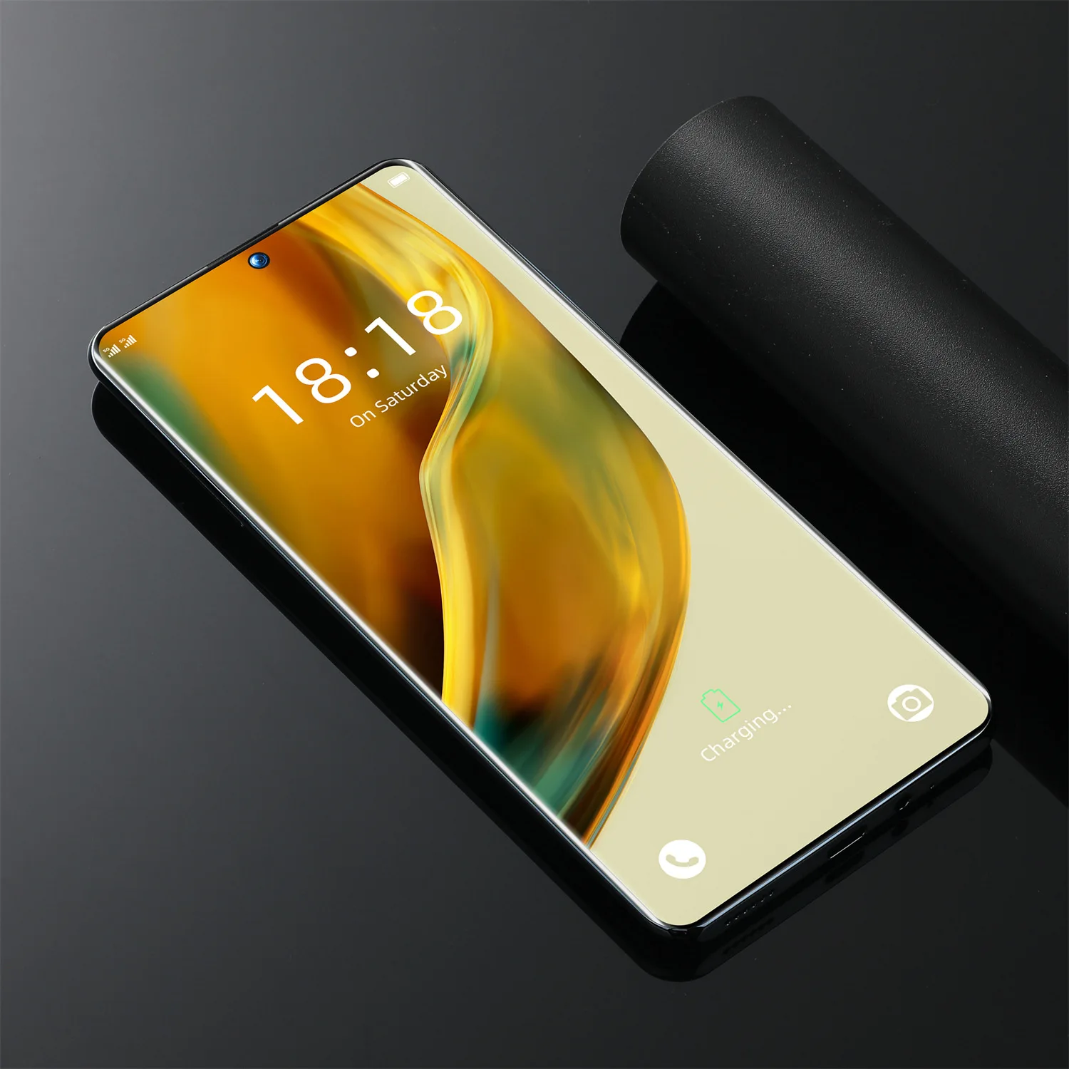 

7.3 inch Perforated Screen Ultra-thin LCD MIX4 Android 8.1 8Million Pixels Smartphone Full Screen Perforated Design HD Screen