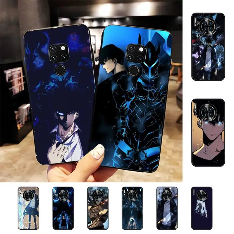 

Solo Leveling Phone Case For Huawei Nova 3I 3E mate 20lite 20Pro 10lite Luxury funda case