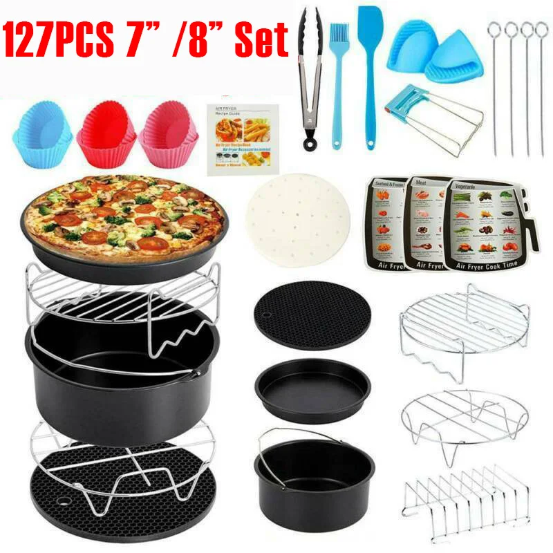 127 шт./компл. высокое качество 7 дюймов воздушная фритюрница аксессуары для Gowise