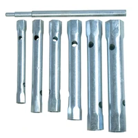 6pcs10pcs tubular box spanner set tube spanner wrench metric socket set repair hand tool metric tubular box wrench plumb repair
