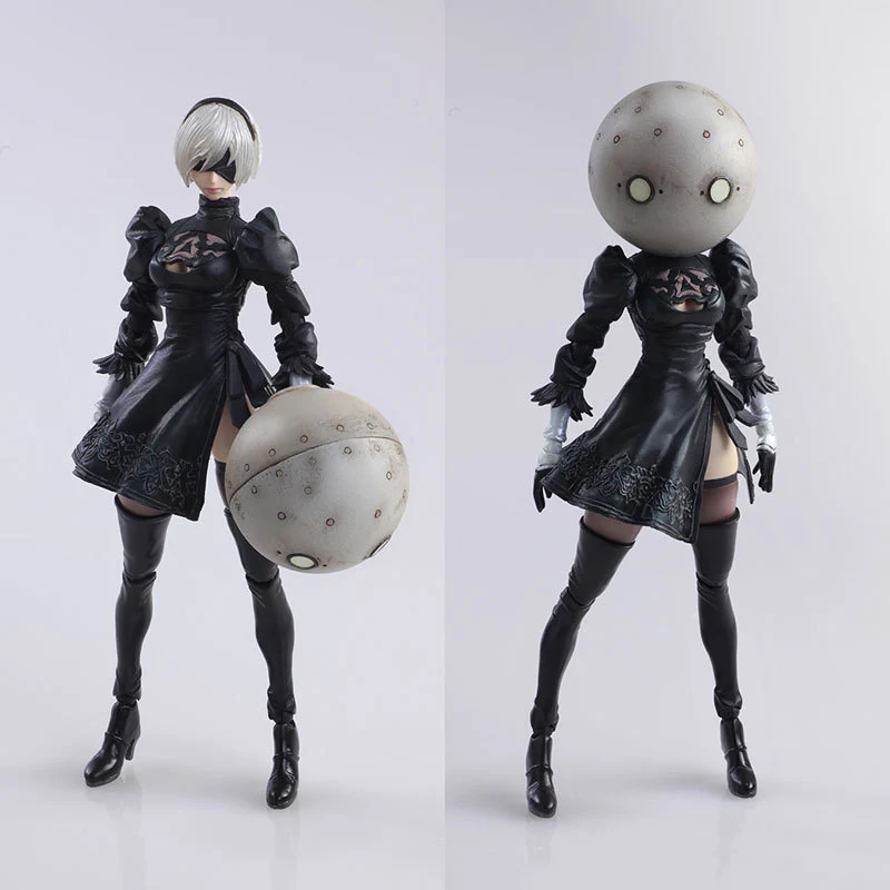 

Аниме игра NieR Automata, коллекционная фигурка 2b, 14 см, NieR Automata, косплей YoRHa No.2, тип B, ПВХ экшн-фигурка, мультяшная модель, игрушки
