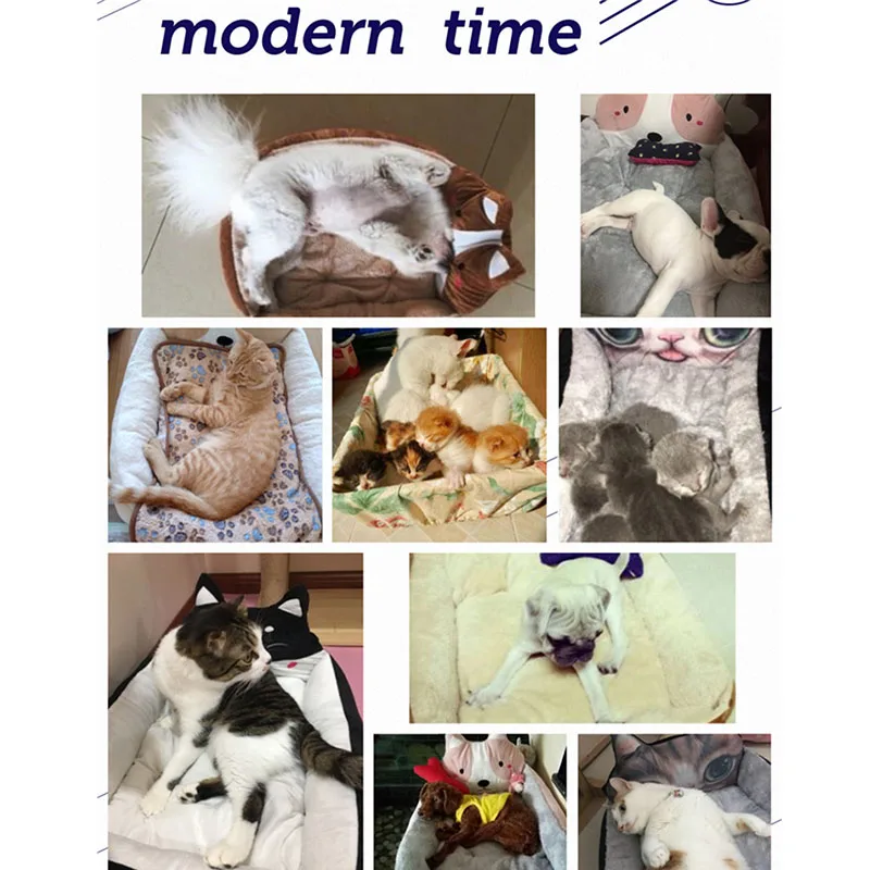 Коврики для домашних питомцев милые Мультяшные коврики в форме животных больших