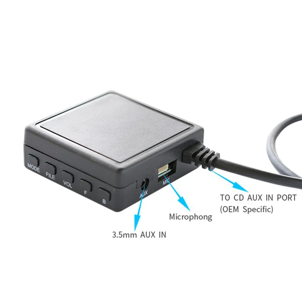 С микрофоном AUX кабель USB аудио микрофон Поддержка tf карты Bluetooth 5 0 Новый|Кабели и