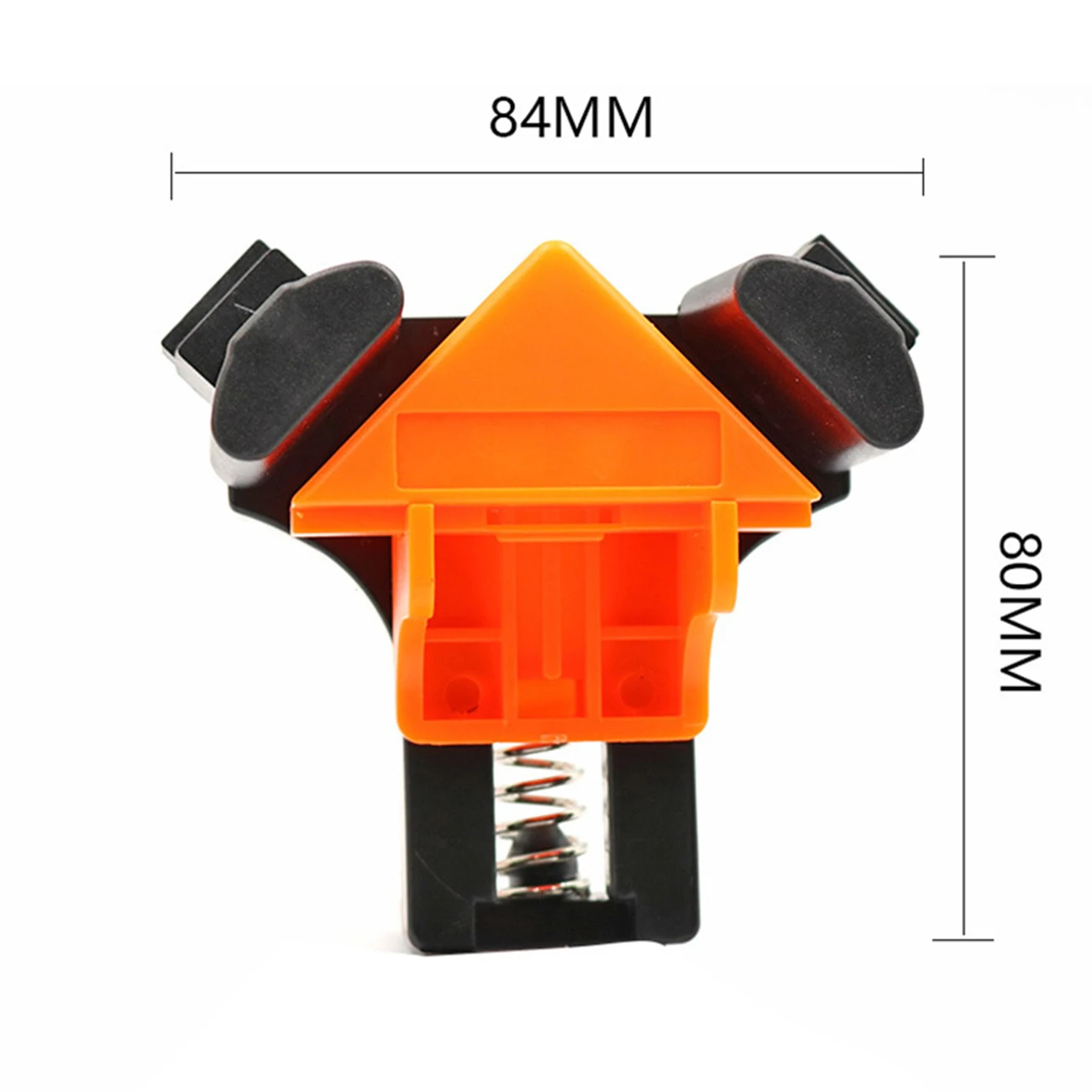 

4Pcs Adjustable Right Angle Clamp 90 Degree Woodworking Clamps Single Handle Spring Loaded Swing Clip Fixer Welding Clamps
