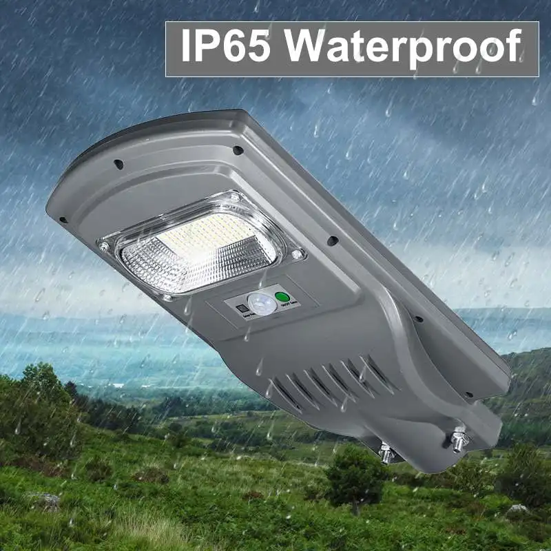 IP66 120 Вт/240 Вт/360 Вт светодиодный наружный светильник, настенный светильник на солнечной батарее, уличный светильник на солнечной батарее, радиолокационный светильник с управлением движения для сада