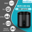 Пульт дистанционного управления Broadlink RM Mini3, Wi-Fi ИК 4G с умным управлением для телевизора переменного тока, работает с Alexa Google Home IFTTT