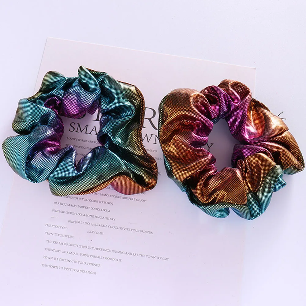 1 шт. цветные аксессуары для волос женщин/девочек эластичные ремешки с градиентом