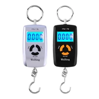 mini lcd portable digital electronic scale 10 to 45kg 10g for fishing luggage hooking hanging scale lcd display balance