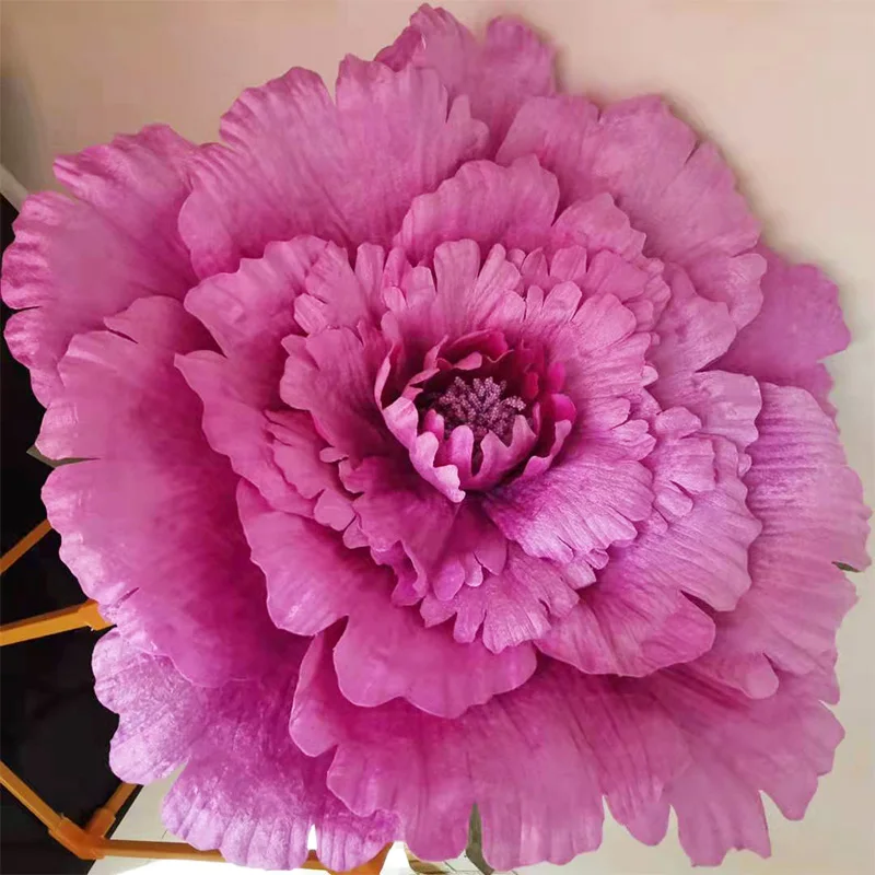 

Искусственный бархатный цветок пион LINANUO