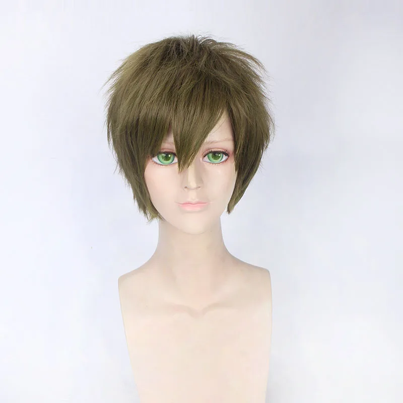 Tachibana Makoto 221 Плавательный клуб Iwatobi Тачибана Макото Косплей парик Ryugazaki Rei короткие парики теплостойкое волокно синтетические поддельные волосы - Цвет: Tachibana Makoto 221