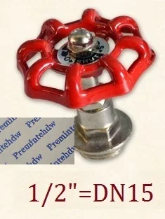 DN15 8 шт./лот, настенные Ретро креативные металлические крючки с ручными колесами, фурнитура для халатов, шляп, вешалок, дверная ручка сарая - Цвет: DN15