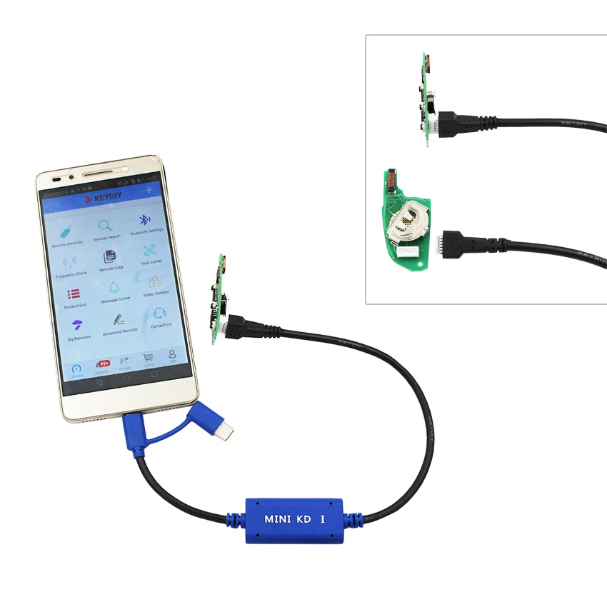 Оригинальный KEYDIY Mini KD пульт дистанционного управления генератором ключей с