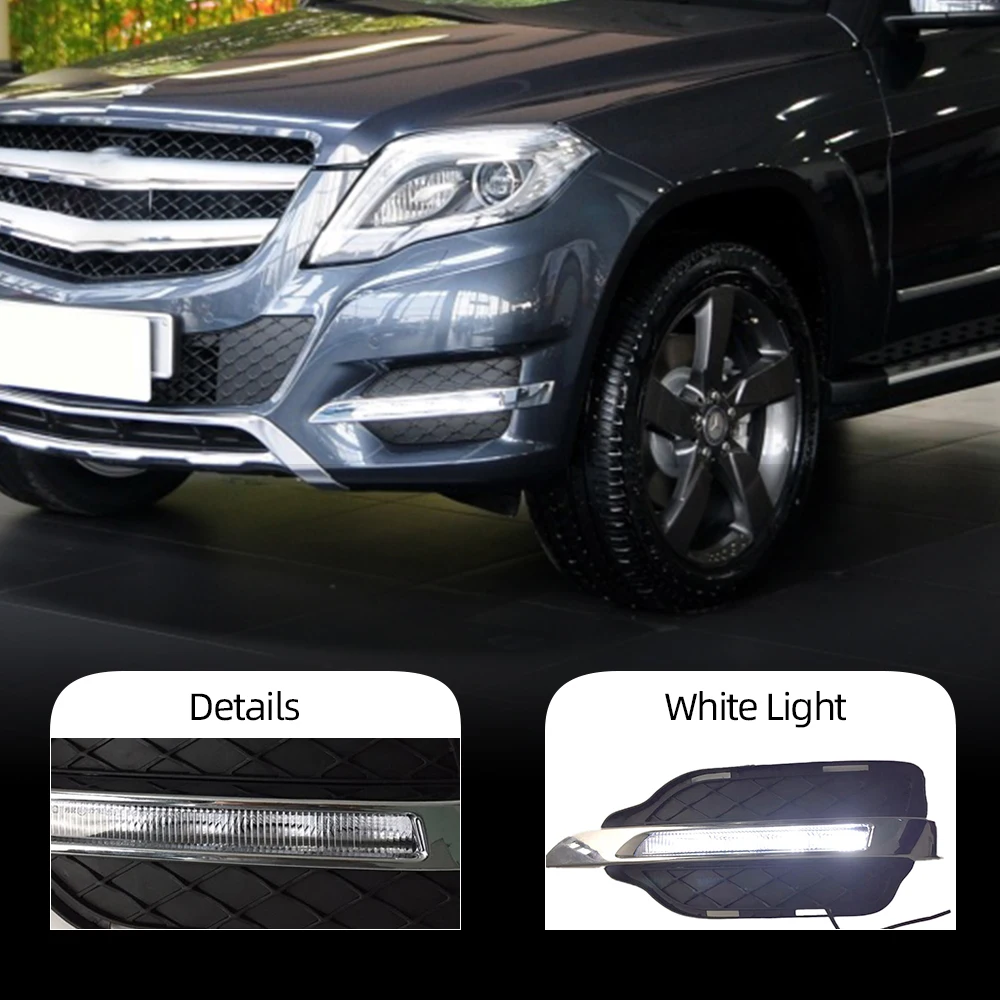 Автомобильный мигающий для Mercedes Benz W204 GLK300 GLK350 GLK500 2013 2014 2015 2016 светодиодные